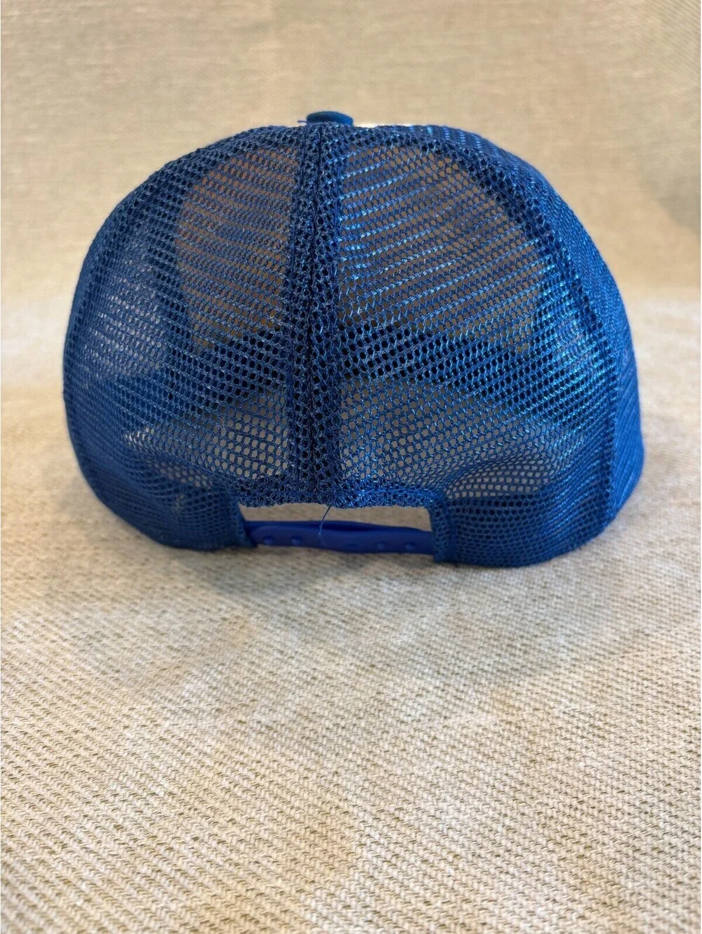 Vintage 1985 Washington DC Capitol Building Trucker Hat Snapback Blue Foam VTG